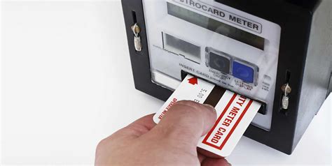 prepayment card meter